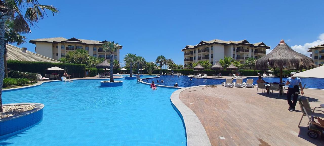 Paraiso Frente Mar!! 04 Pessoas-Pe Na Areia Vg Sun Cumbuco-Hidro, Sauna, Academia, Piscina,Cozinha Completa, Wifi, Parquinho Infantil Zewnętrze zdjęcie