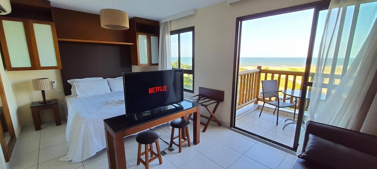 Paraiso Frente Mar!! 04 Pessoas-Pe Na Areia Vg Sun Cumbuco-Hidro, Sauna, Academia, Piscina,Cozinha Completa, Wifi, Parquinho Infantil Zewnętrze zdjęcie