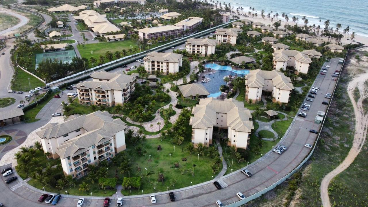 Paraiso Frente Mar!! 04 Pessoas-Pe Na Areia Vg Sun Cumbuco-Hidro, Sauna, Academia, Piscina,Cozinha Completa, Wifi, Parquinho Infantil Zewnętrze zdjęcie