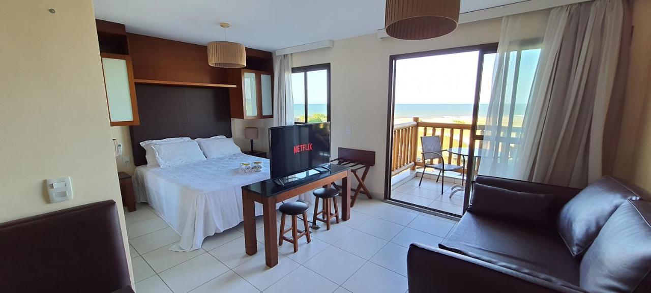 Paraiso Frente Mar!! 04 Pessoas-Pe Na Areia Vg Sun Cumbuco-Hidro, Sauna, Academia, Piscina,Cozinha Completa, Wifi, Parquinho Infantil Zewnętrze zdjęcie